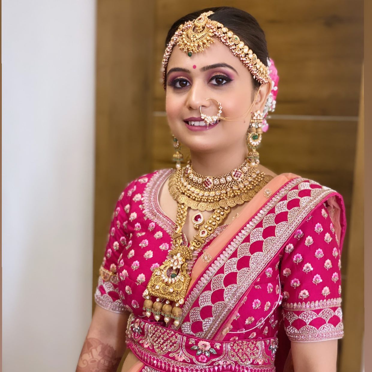 Kajal Bridal Makeover 1